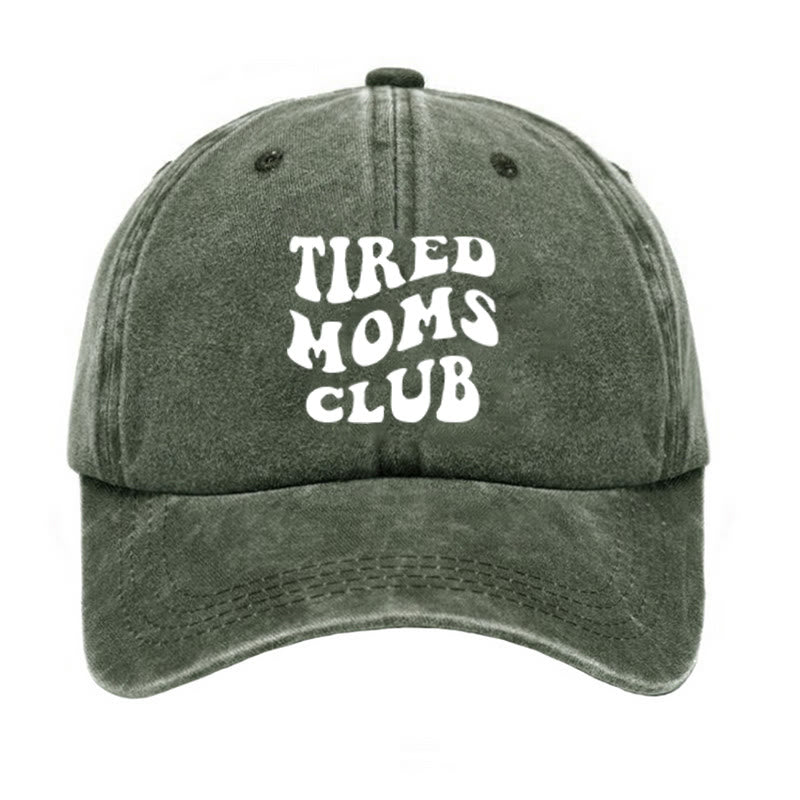 Gorra de béisbol ajustable del Club de Mamás Cansadas