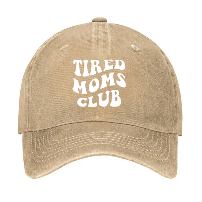 Gorra de béisbol ajustable del Club de Mamás Cansadas