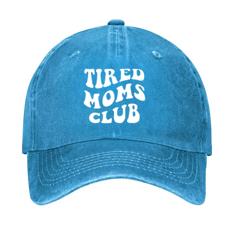 Gorra de béisbol ajustable del Club de Mamás Cansadas