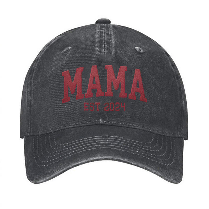 Gorra de béisbol ajustable de mamá