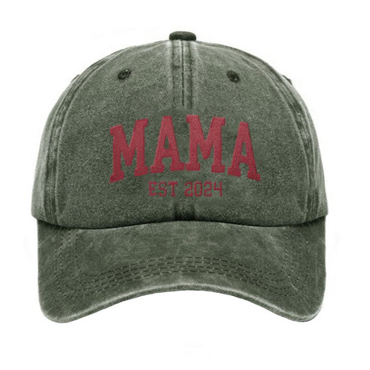 Gorra de béisbol ajustable de mamá