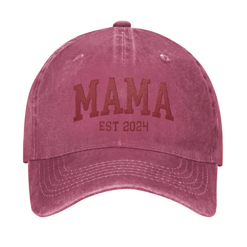 Gorra de béisbol ajustable de mamá