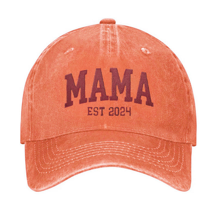 Gorra de béisbol ajustable de mamá