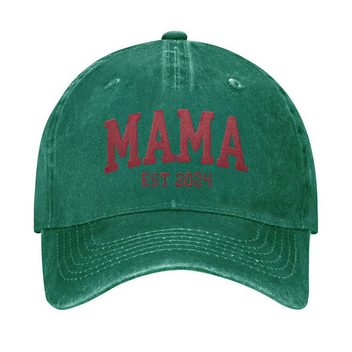 Gorra de béisbol ajustable de mamá