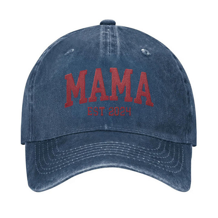Gorra de béisbol ajustable de mamá