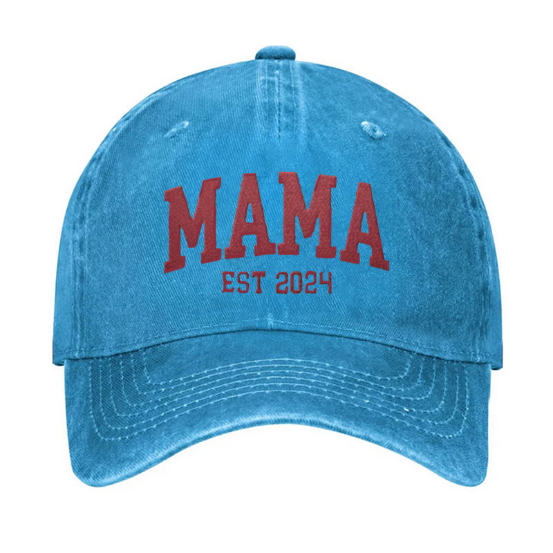 Gorra de béisbol ajustable de mamá