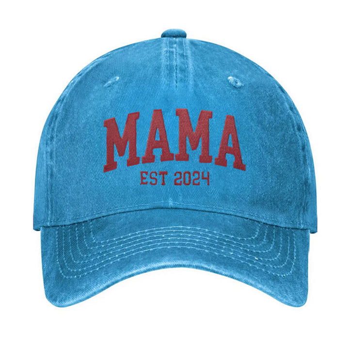 Gorra de béisbol ajustable de mamá