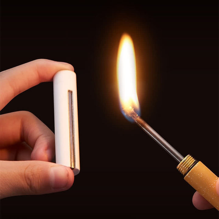 Encendedor de queroseno con cerillas en forma de mini cigarrillo