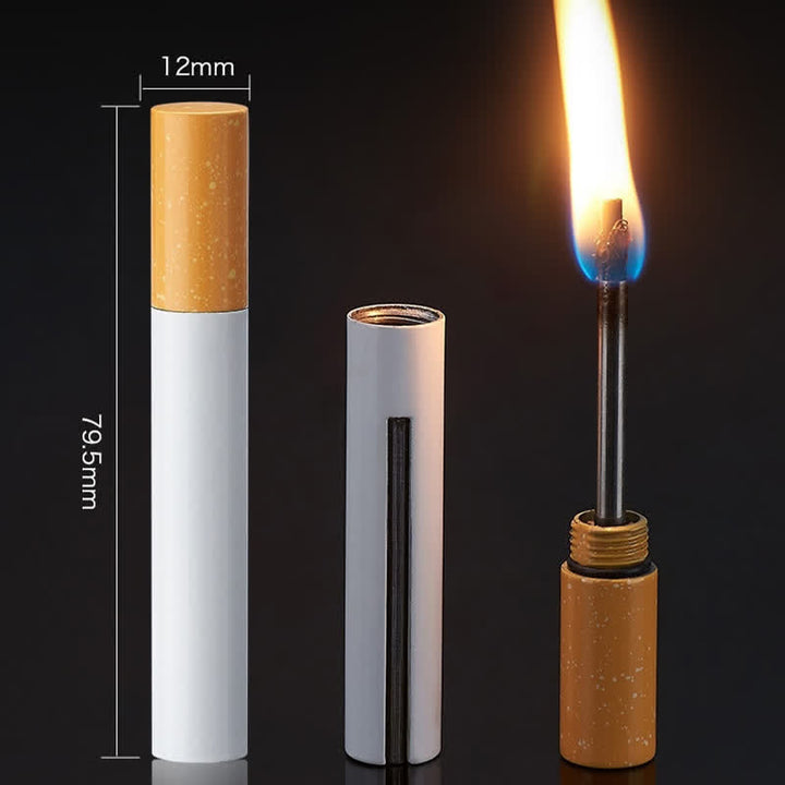 Encendedor de queroseno con cerillas en forma de mini cigarrillo