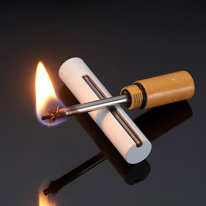 Encendedor de queroseno con cerillas en forma de mini cigarrillo