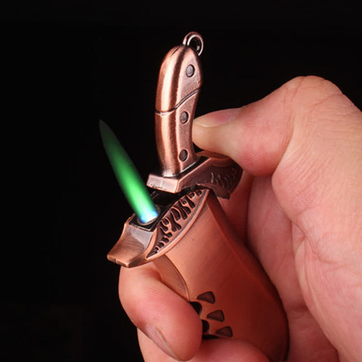 Encendedor de butano mini de metal con forma innovadora y creativa