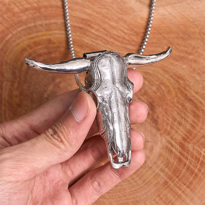 Hebilla de cinturón colgante multifunción con herramienta EDC de cabeza de toro Longhorn