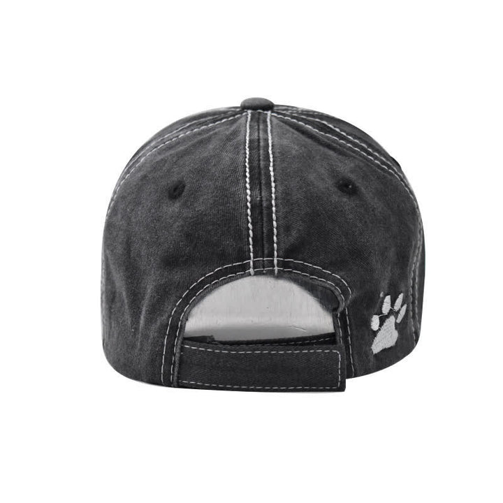 Gorra de béisbol lavada bordada Dog Vibes Only