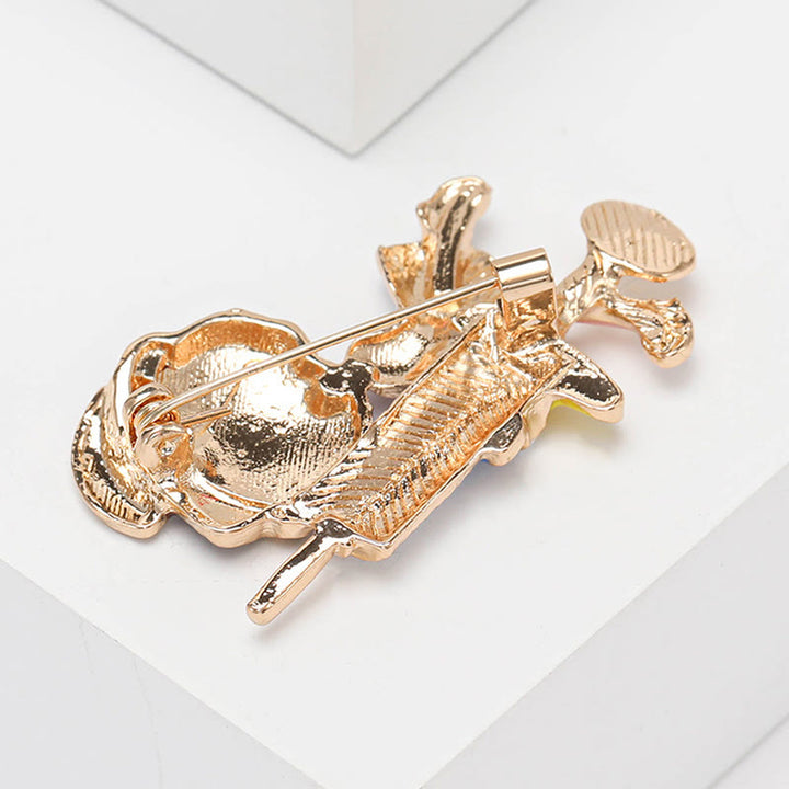 Broche de esmalte de enfermera con corte médico para regalo de enfermera