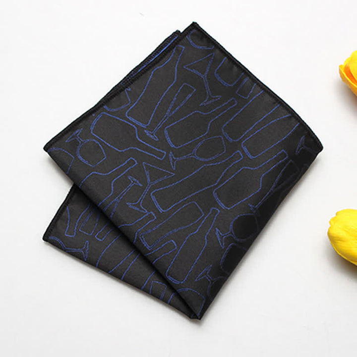 Pañuelo de bolsillo para traje de caballero de varios estilos para hombre