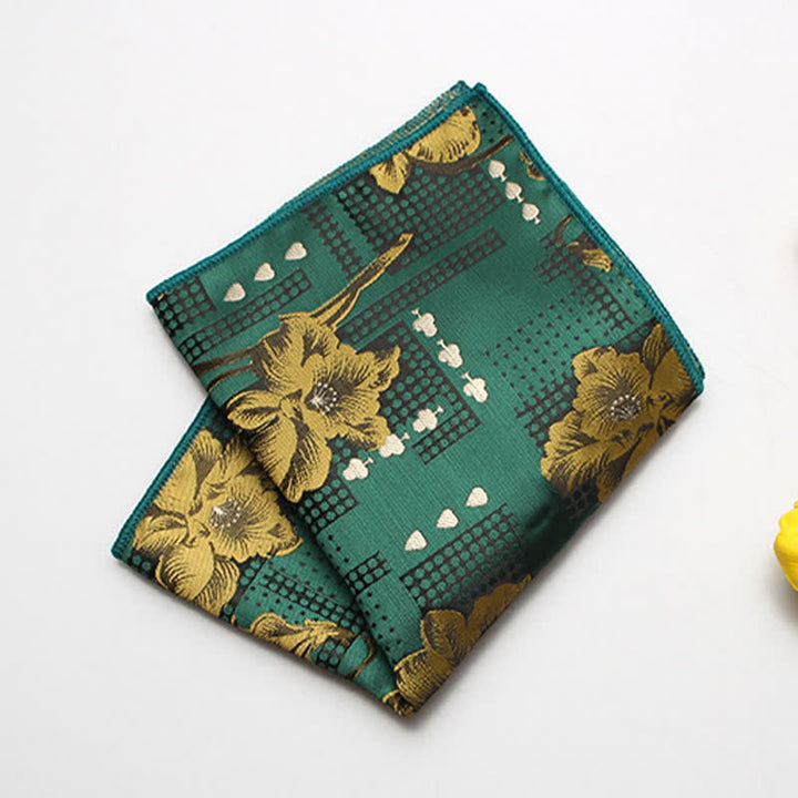 Pañuelo de bolsillo para traje de caballero de varios estilos para hombre