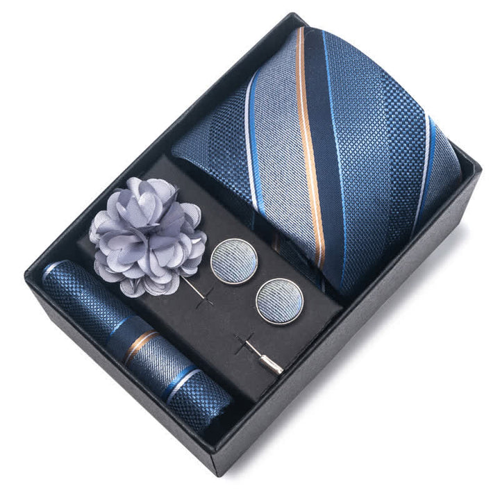 Juego de 4 pañuelos de bolsillo formales clásicos para hombre