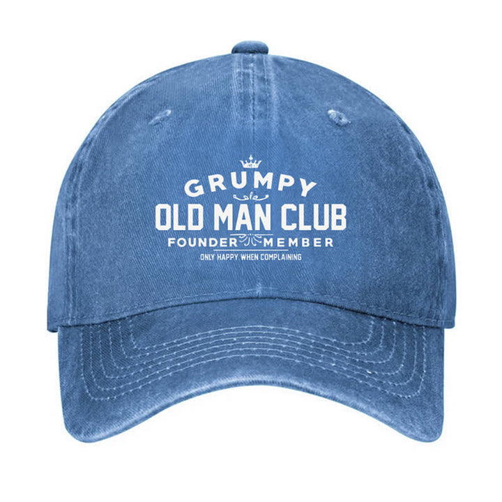 Gorra de béisbol ajustable del Club del Viejo Gruñón