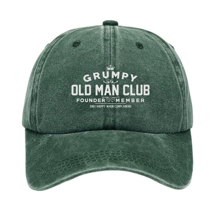Gorra de béisbol ajustable del Club del Viejo Gruñón