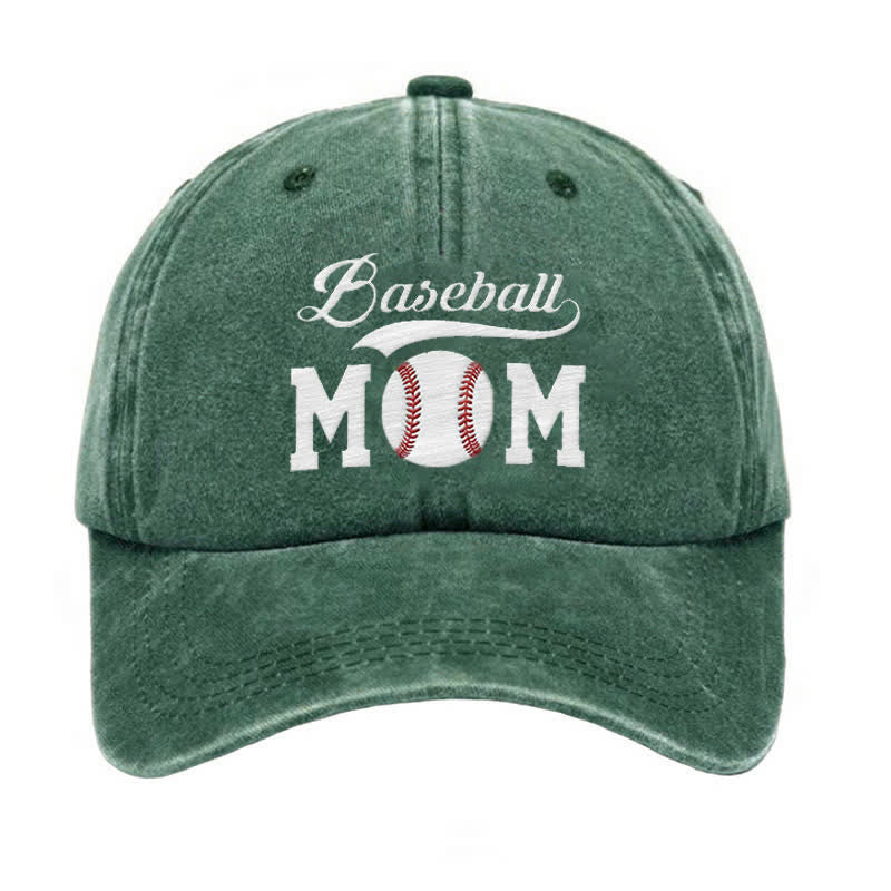 Gorra de béisbol ajustable para mamá del béisbol deportivo