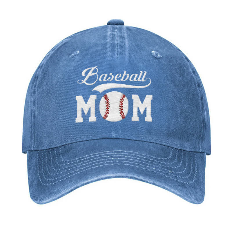 Gorra de béisbol ajustable para mamá del béisbol deportivo