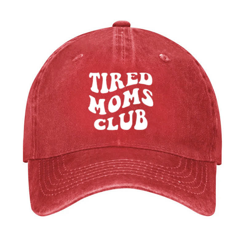 Gorra de béisbol ajustable del Club de Mamás Cansadas