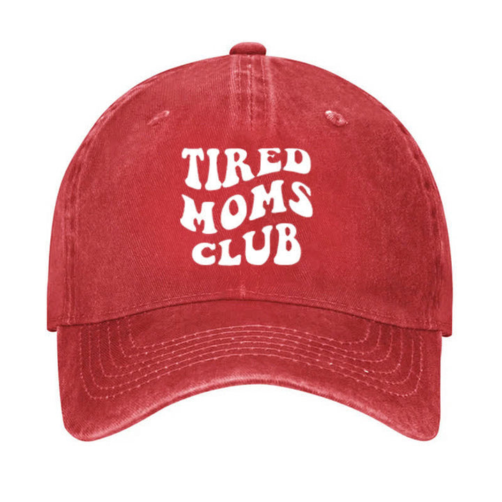 Gorra de béisbol ajustable del Club de Mamás Cansadas