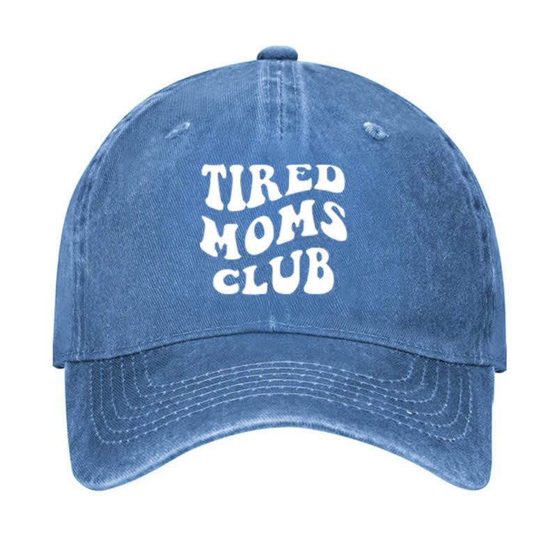 Gorra de béisbol ajustable del Club de Mamás Cansadas
