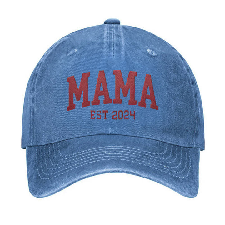 Gorra de béisbol ajustable de mamá