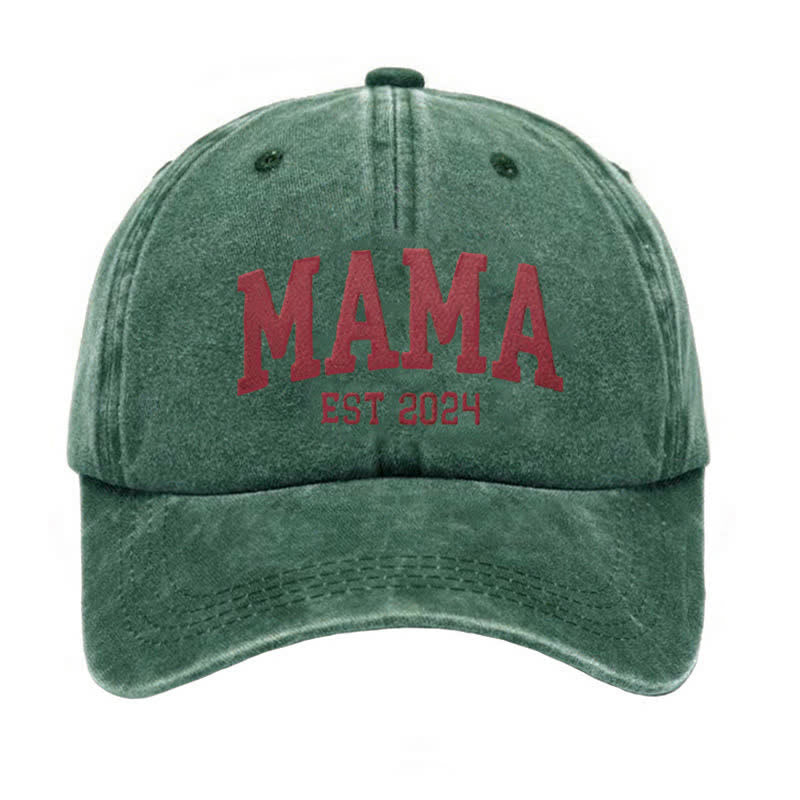 Gorra de béisbol ajustable de mamá