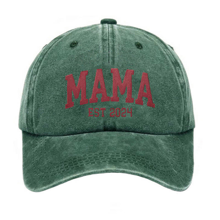 Gorra de béisbol ajustable de mamá