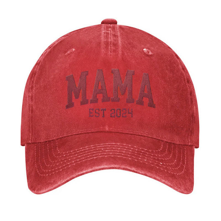 Gorra de béisbol ajustable de mamá