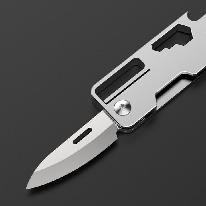 Mini llavero con cuchillo plegable multifuncional EDC 9 en 1