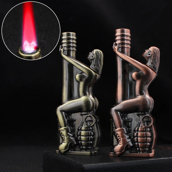 Encendedor de butano con forma de granada de Creative Beauty