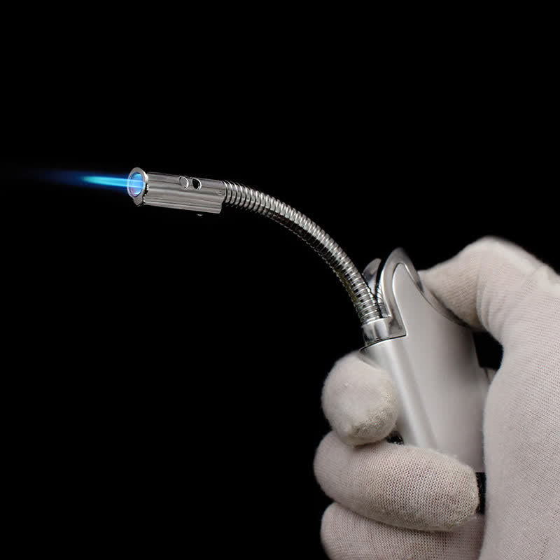 Linterna LED de butano con tubo de encendido largo y flexible