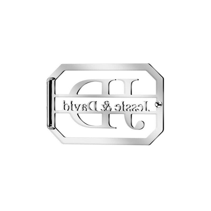 Cinturón de cuero con hebilla DIY de plata con nombre e iniciales personalizados