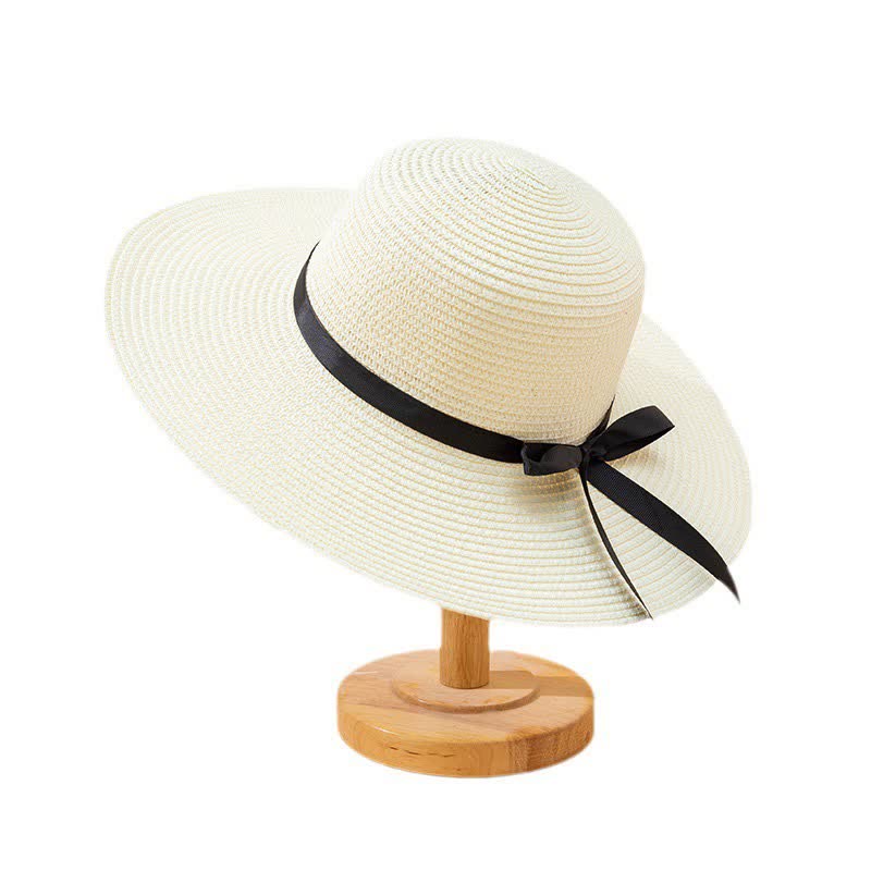 Sombrero Fedora de paja de playa personalizado con nombre para mujer