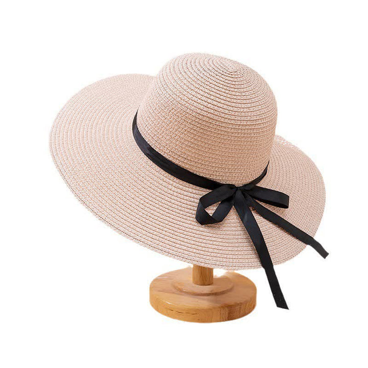 Sombrero Fedora de paja de playa personalizado con nombre para mujer