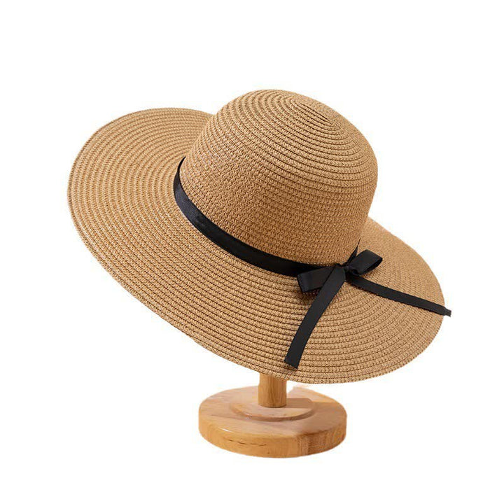 Sombrero Fedora de paja de playa personalizado con nombre para mujer