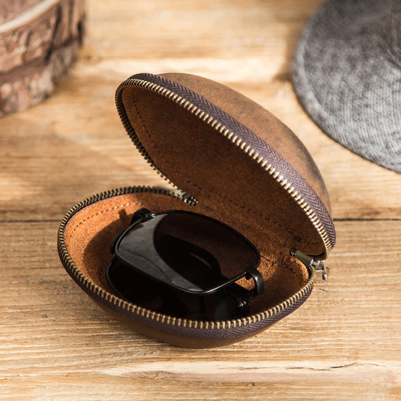 Estuche protector plegable semirrígido creativo para gafas de sol