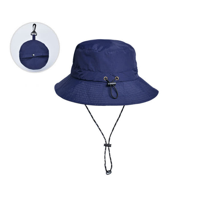 Sombrero plegable para acampar y montañismo con protección UV