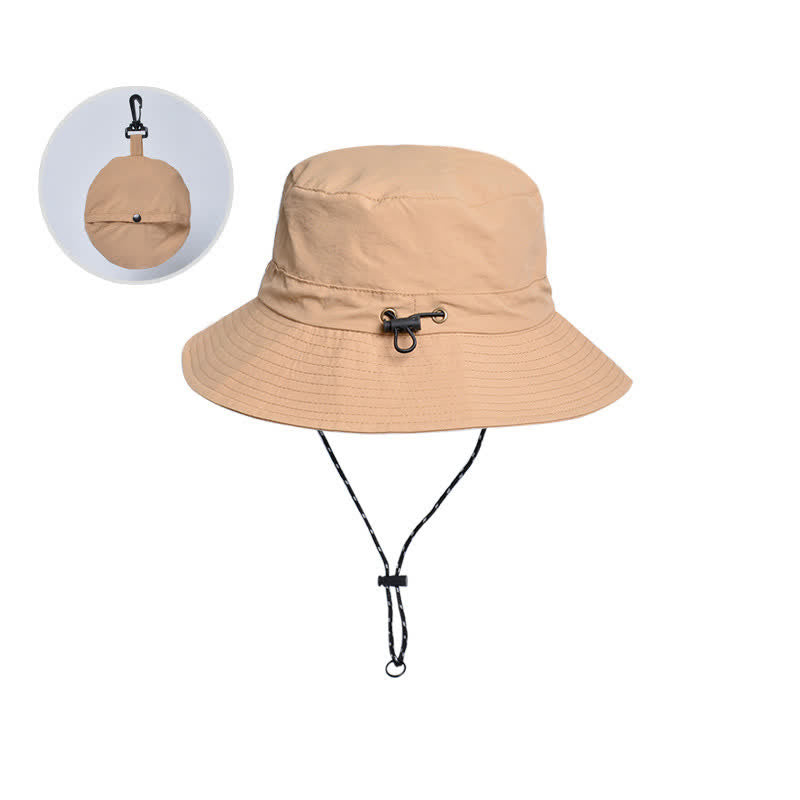 Sombrero plegable para acampar y montañismo con protección UV