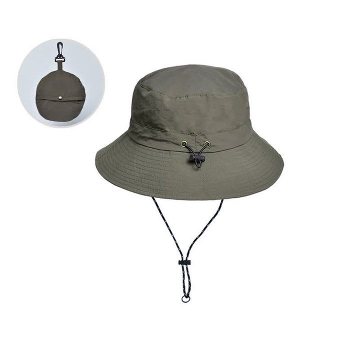Sombrero plegable para acampar y montañismo con protección UV
