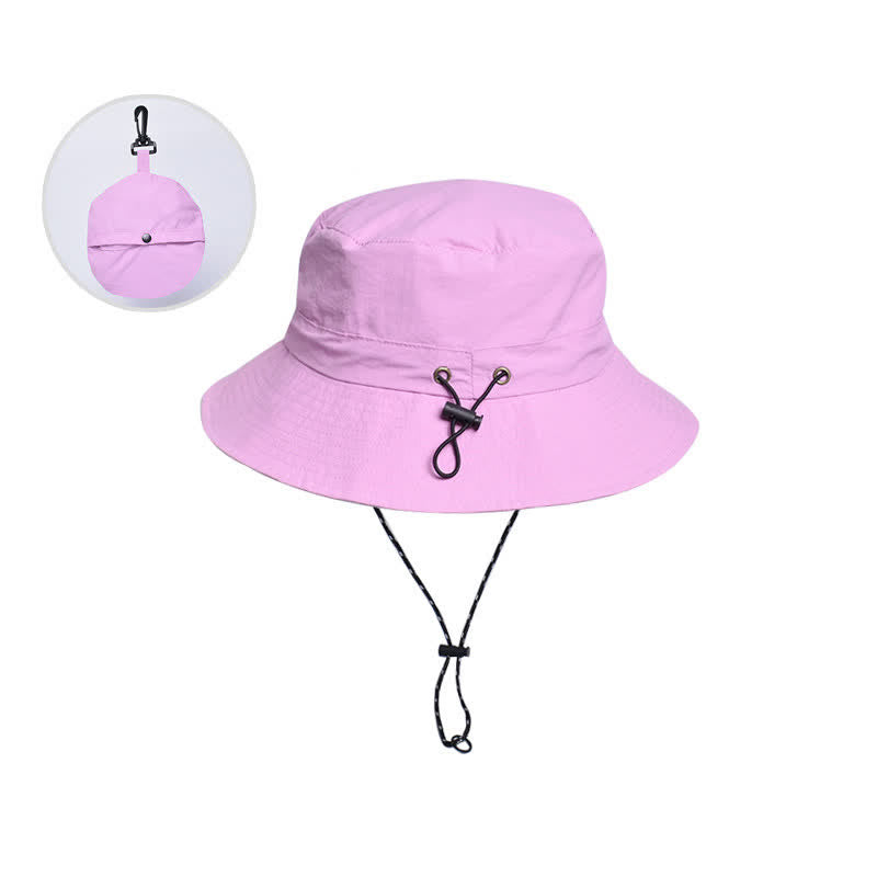 Sombrero plegable para acampar y montañismo con protección UV
