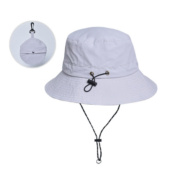 Sombrero plegable para acampar y montañismo con protección UV