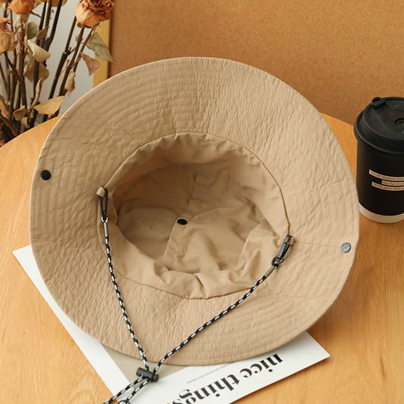 Sombrero plegable para acampar y montañismo con protección UV