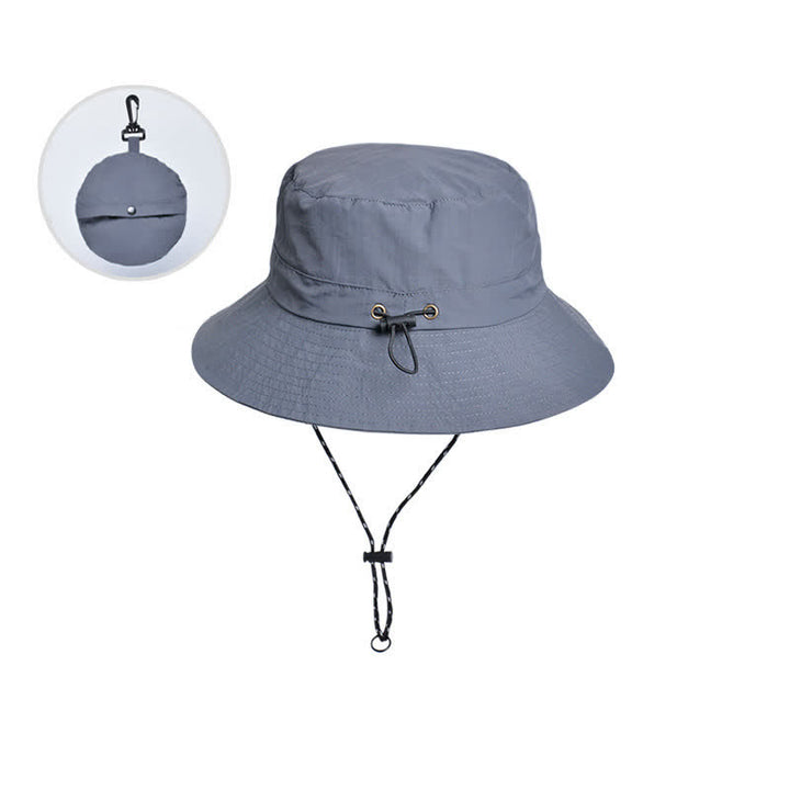 Sombrero plegable para acampar y montañismo con protección UV