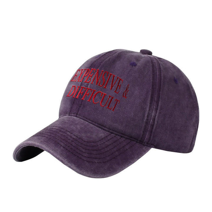 Gorra de béisbol ajustable bordada, cara y difícil de conseguir