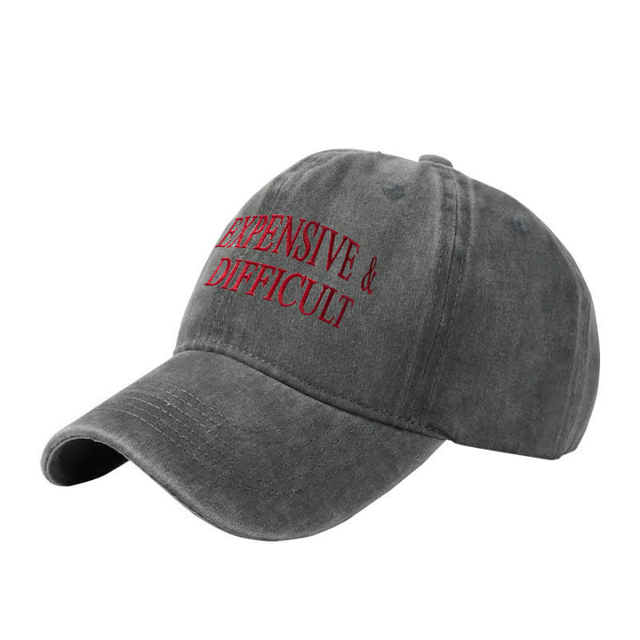 Gorra de béisbol ajustable bordada, cara y difícil de conseguir