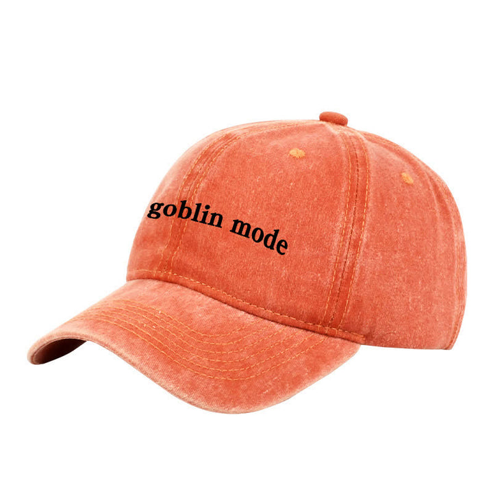 Gorra de béisbol ajustable bordada con el logo de Goblin Mode